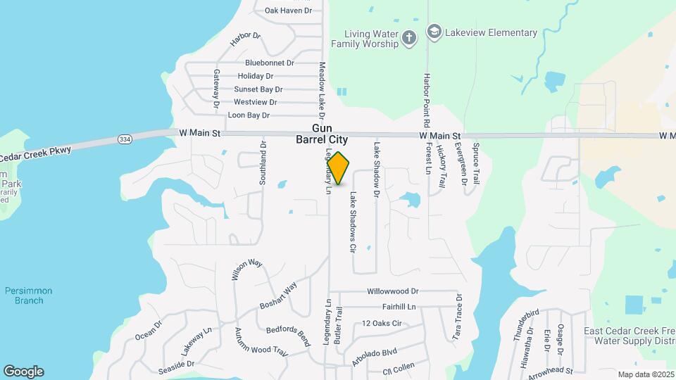 208 Legendary Ln Map and Location Details