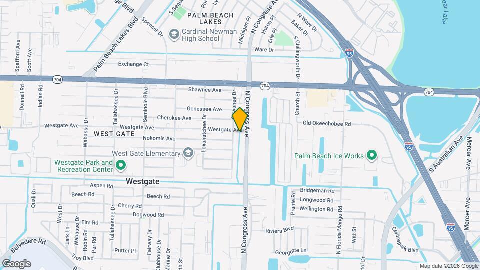 1755 N Congress Ave Map and Location Details