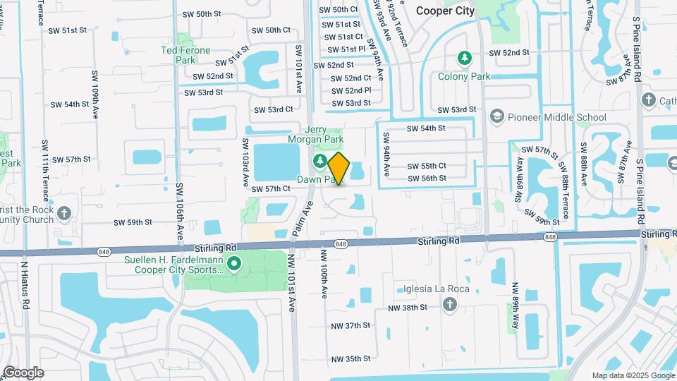 9806 SW 57th St Map and Location Details