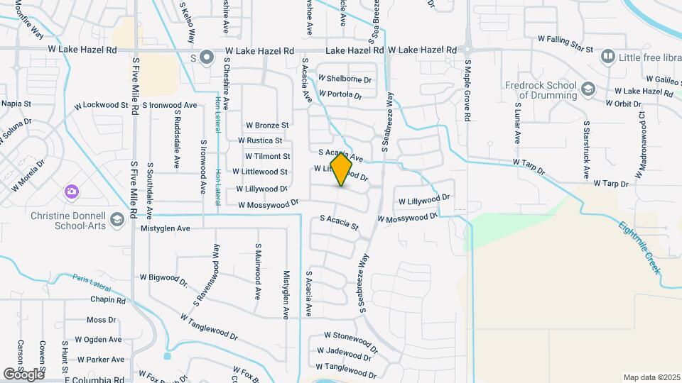 9607 W Lillywood Dr Map and Location Details