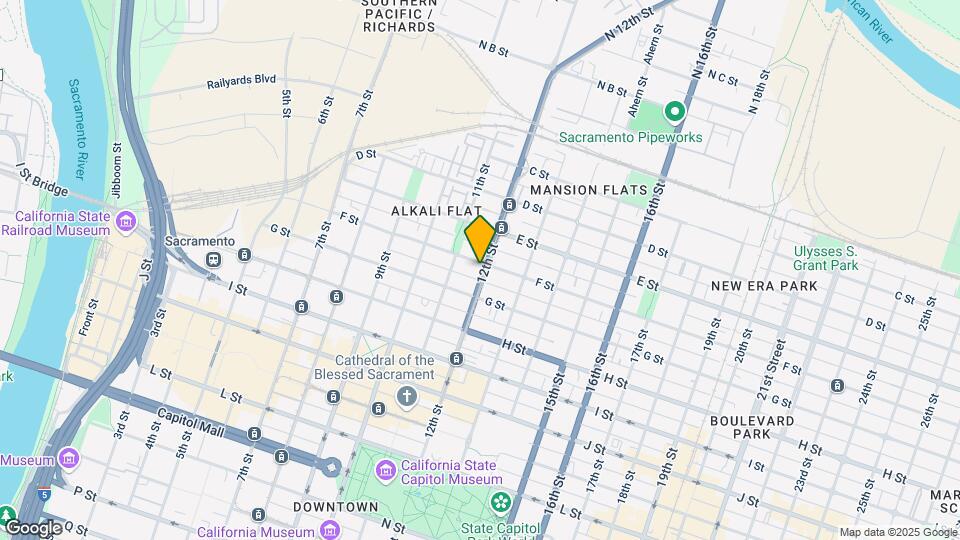 600 12th Street Map and Location Details