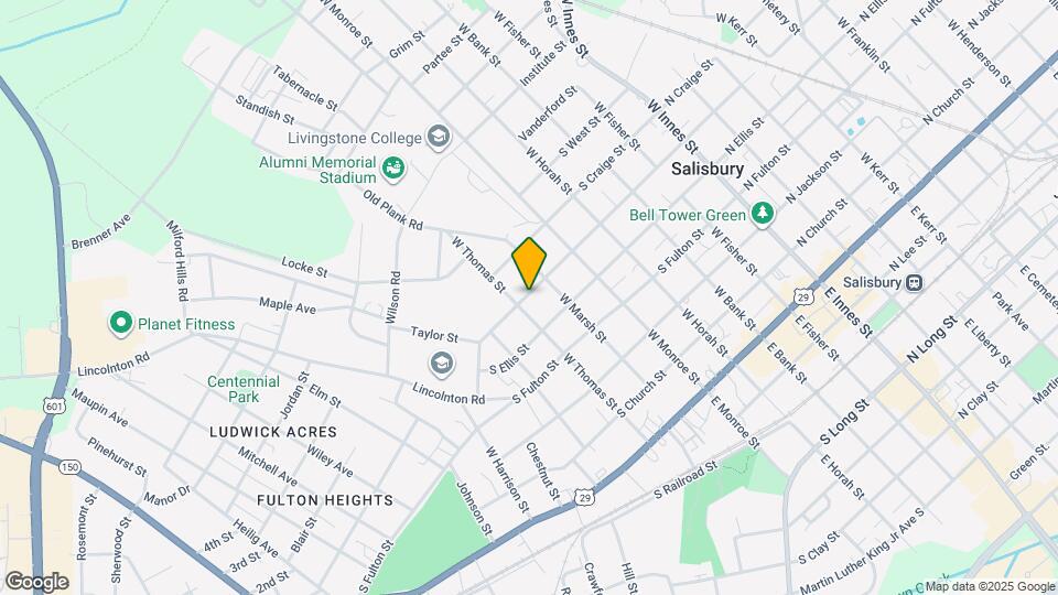 625 S Caldwell St Map and Location Details