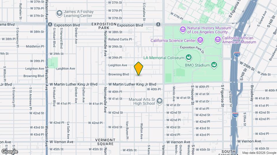 1130 Browning Blvd Map and Location Details