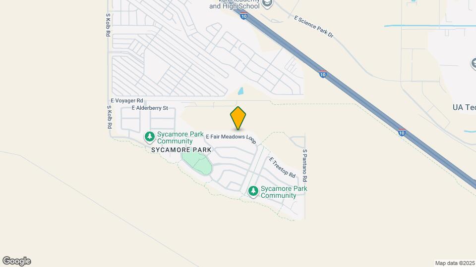 7629 E Fair Meadows Loop Map and Location Details