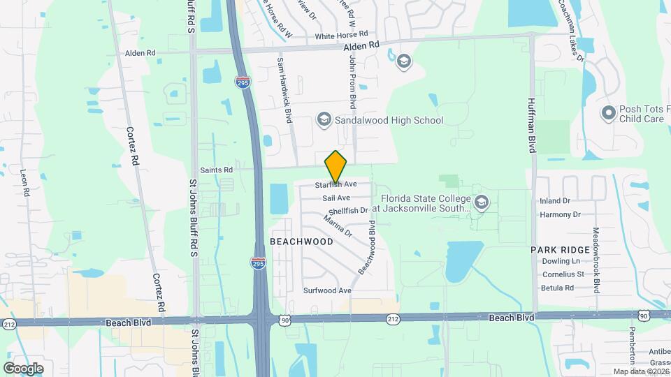 11666 Starfish Ave Map and Location Details