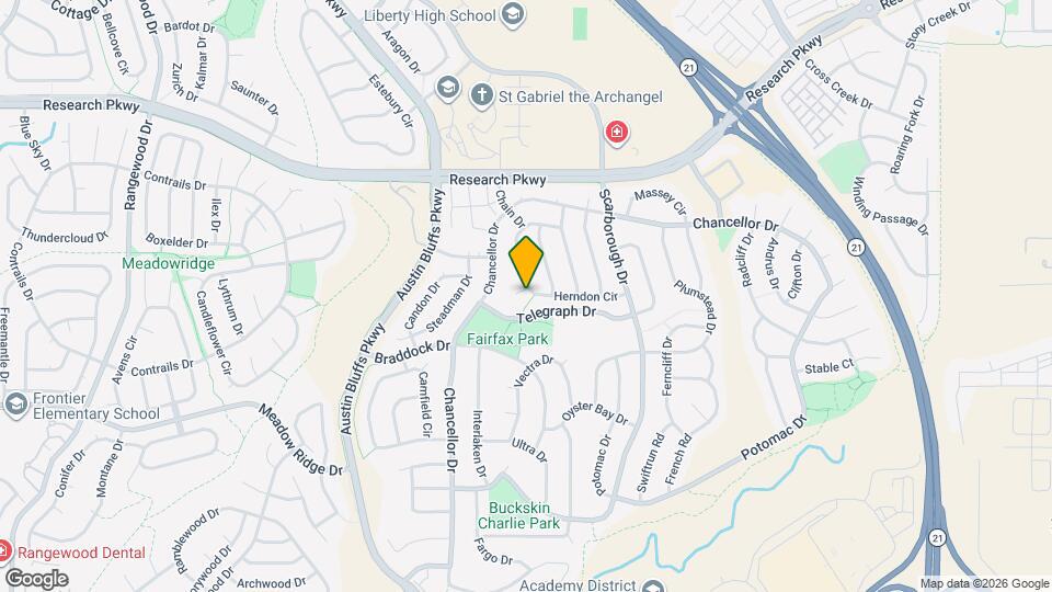 4995 Shirley Pl Map and Location Details