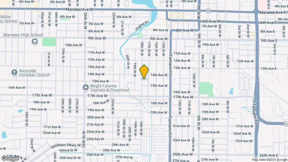1419 18th St W Map and Location Details