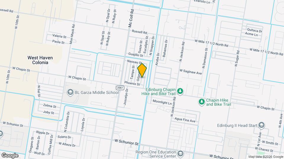 1505 Nassau St Map and Location Details