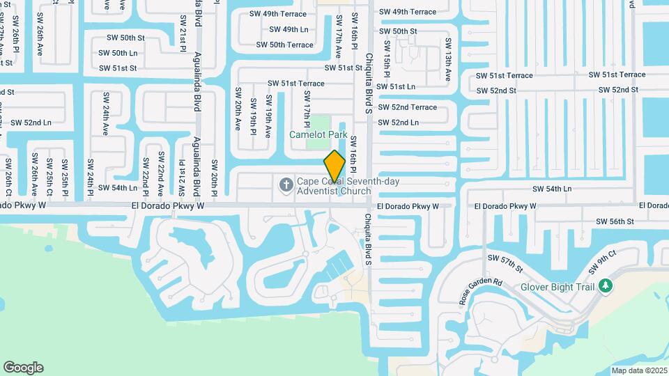 5419 SW 17th Ave Map and Location Details