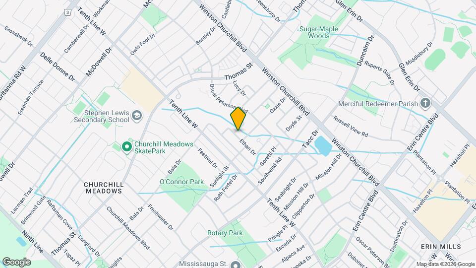 3498 Park Heights Way Map and Location Details