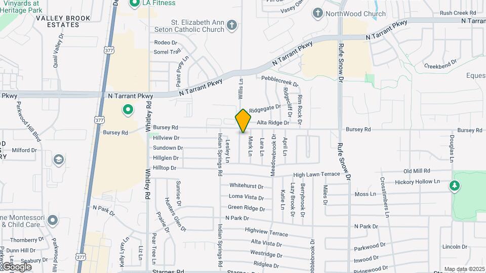 8240 Willis Ln Map and Location Details