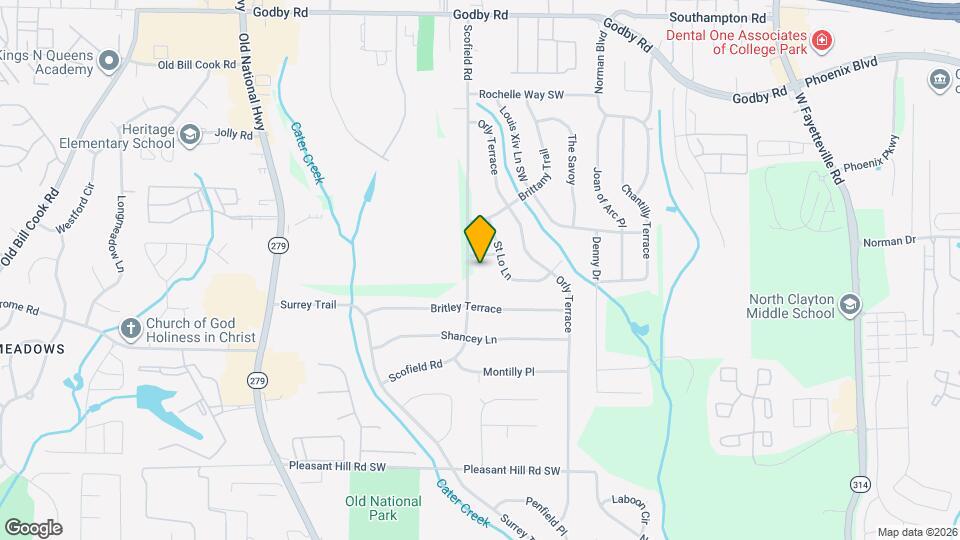 5442 Scofield Rd Map and Location Details