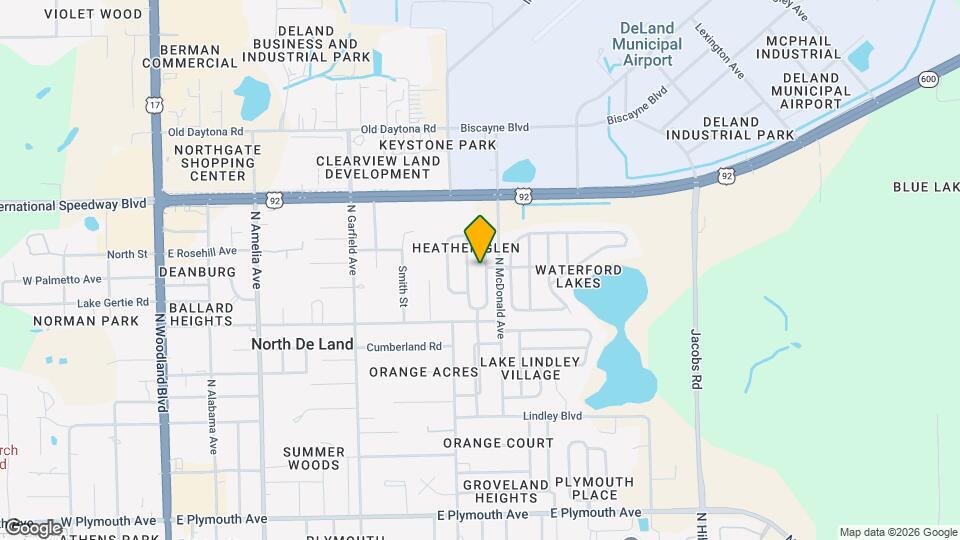 1390 Heather Glen Dr Map and Location Details