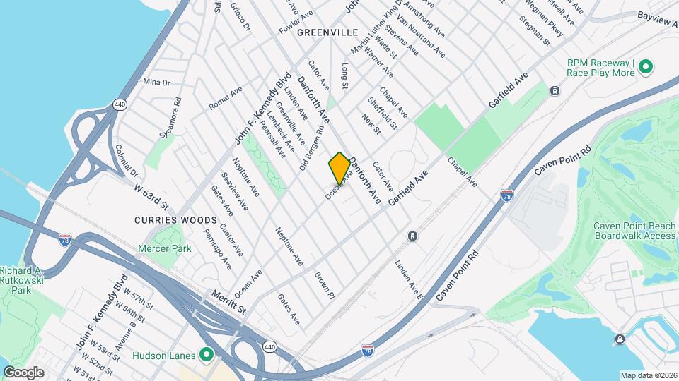 184 Ocean Ave Map and Location Details