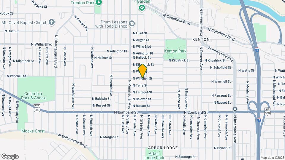 2722 N Winchell St Map and Location Details