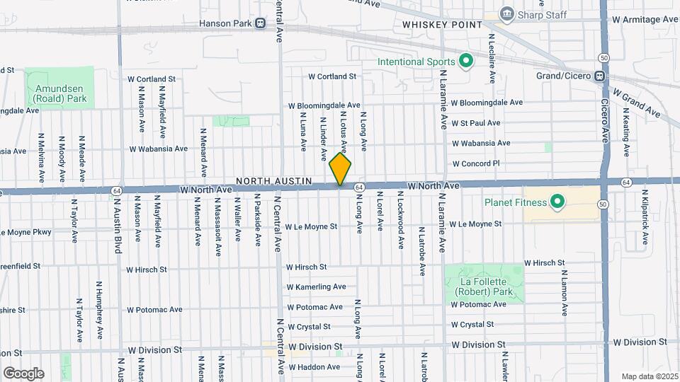 1551 N Lotus Ave Map and Location Details