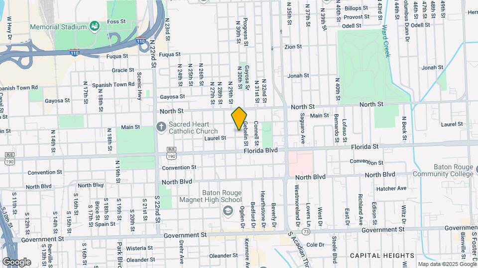 2909 Laurel St Map and Location Details