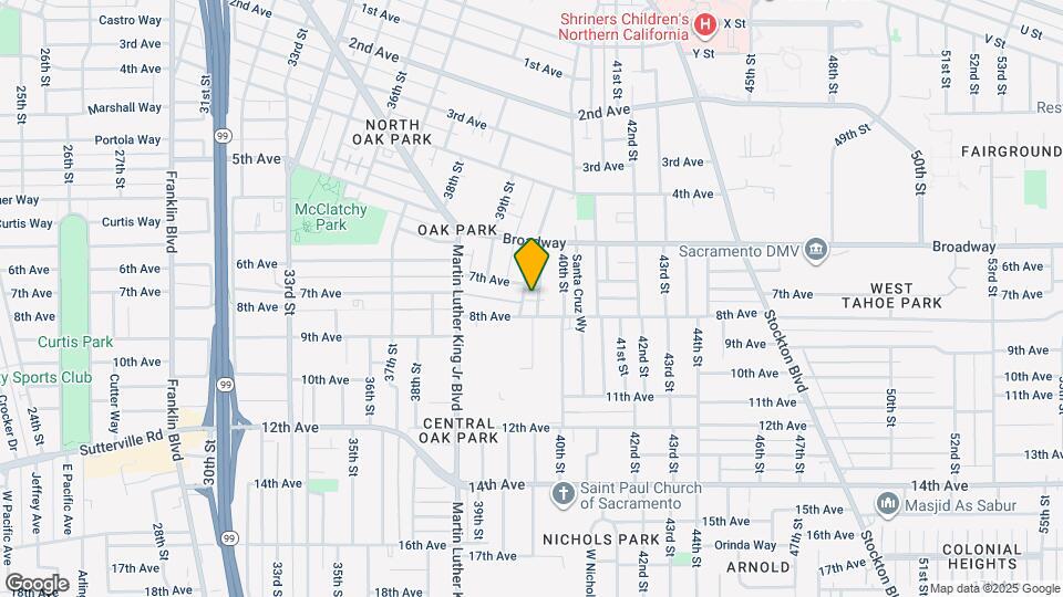 3216 San Carlos Wy Map and Location Details