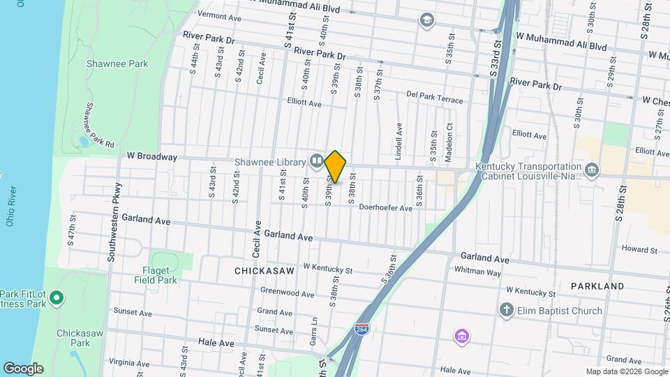 729 S 39th St Mapa y Detalles de la Ubicación