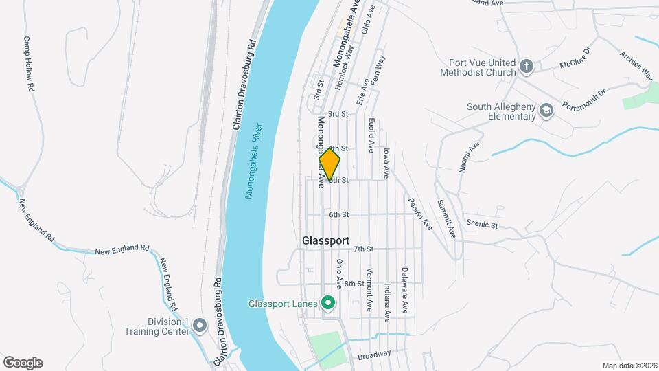 505 Monongahela Ave Mapa y Detalles de la Ubicación