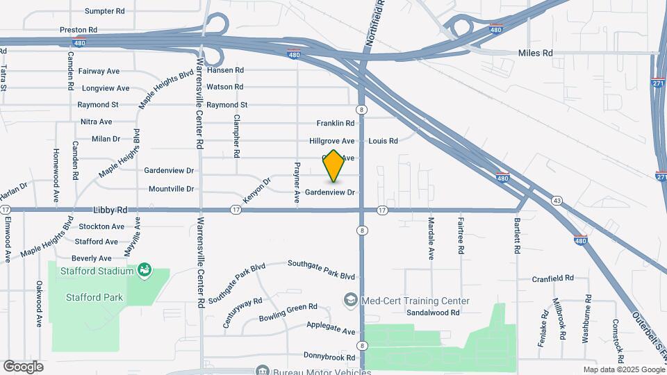 21417 Gardenview Dr Map and Location Details