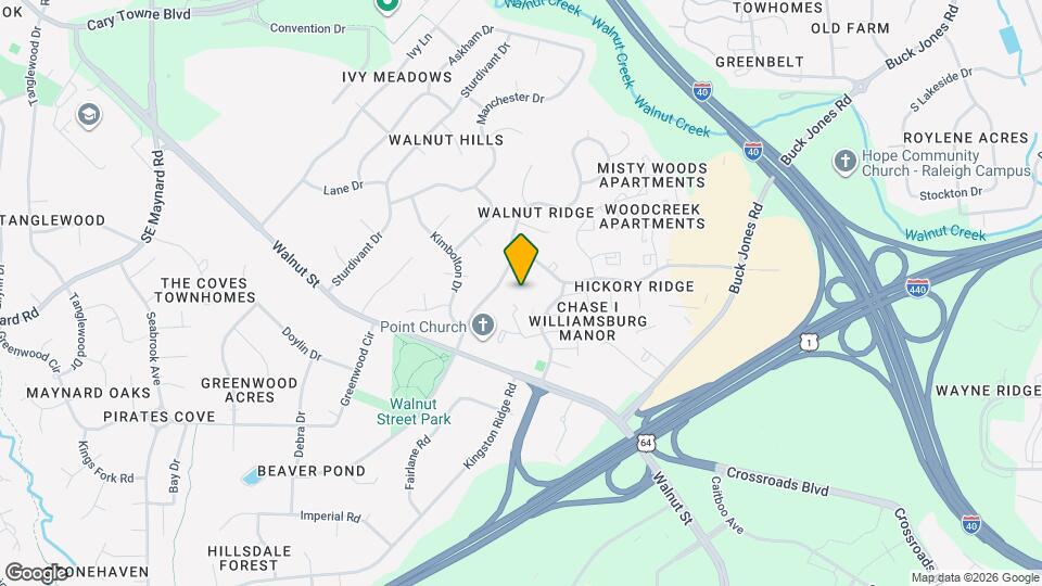 1148 Nottingham Cir Map and Location Details