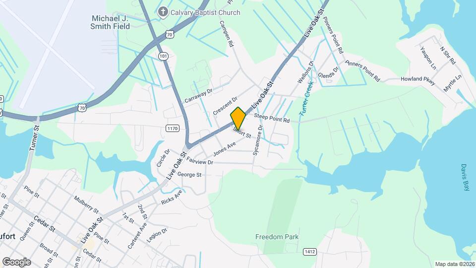 122 Short St Map and Location Details