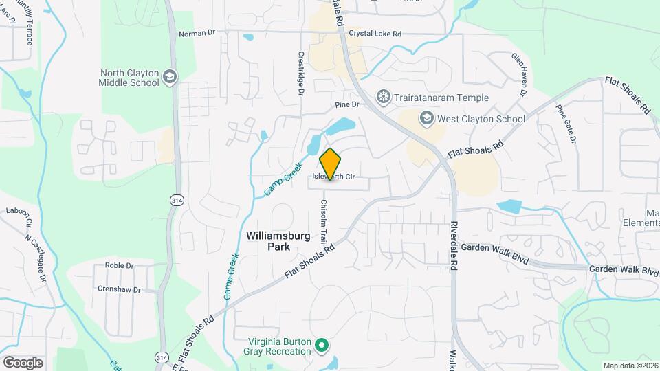 1570 Isleworth Cir Map and Location Details