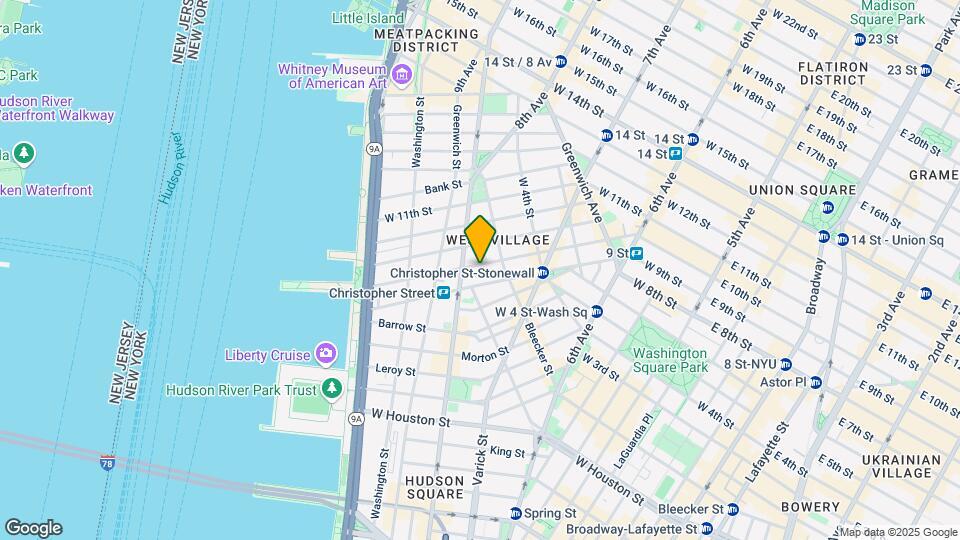 236 West 10th St Map and Location Details