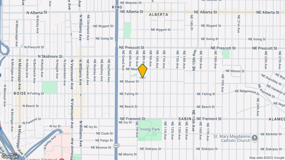 4007 NE 8th Ave Mapa y Detalles de la Ubicación