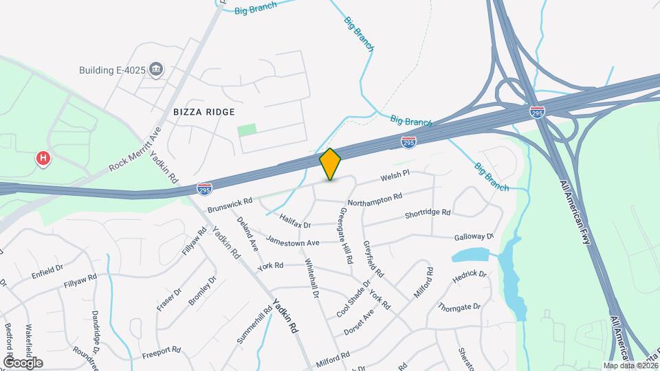 504 Brunswick Rd Map and Location Details