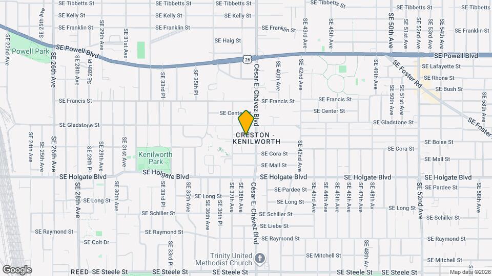 4139 SE Cesar Estrada Chavez Blvd Map and Location Details