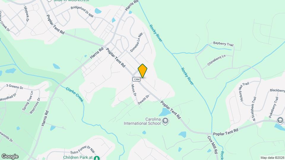 9827 Shearwater Ave NW Map and Location Details