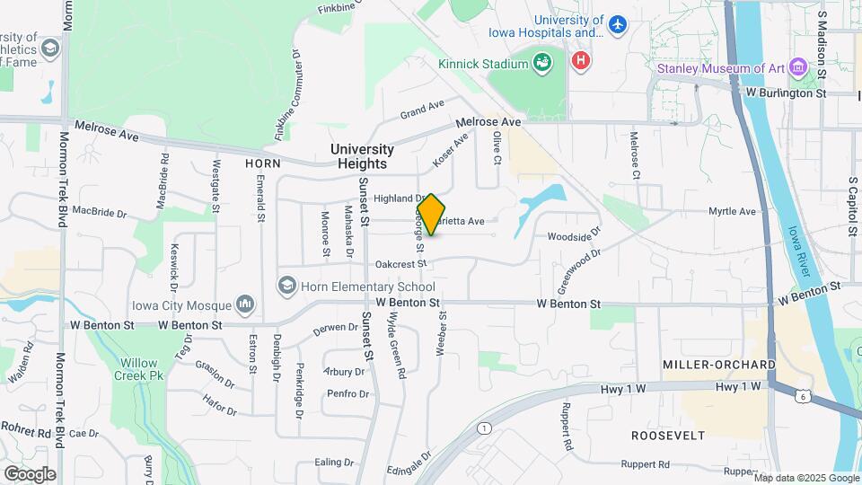 1121-1123 Tower Ct Map and Location Details