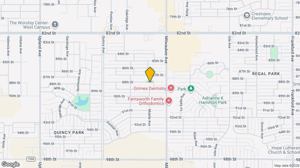 6523 88th St Map and Location Details