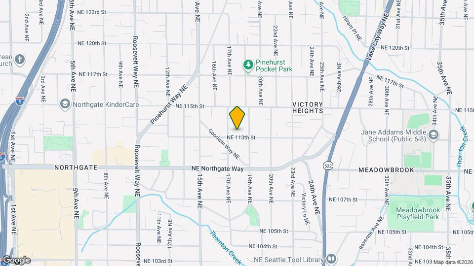 1714 NE 113th St Map and Location Details