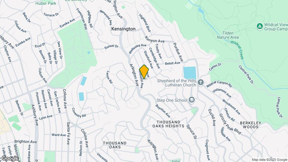 265 Amherst Ave Map and Location Details