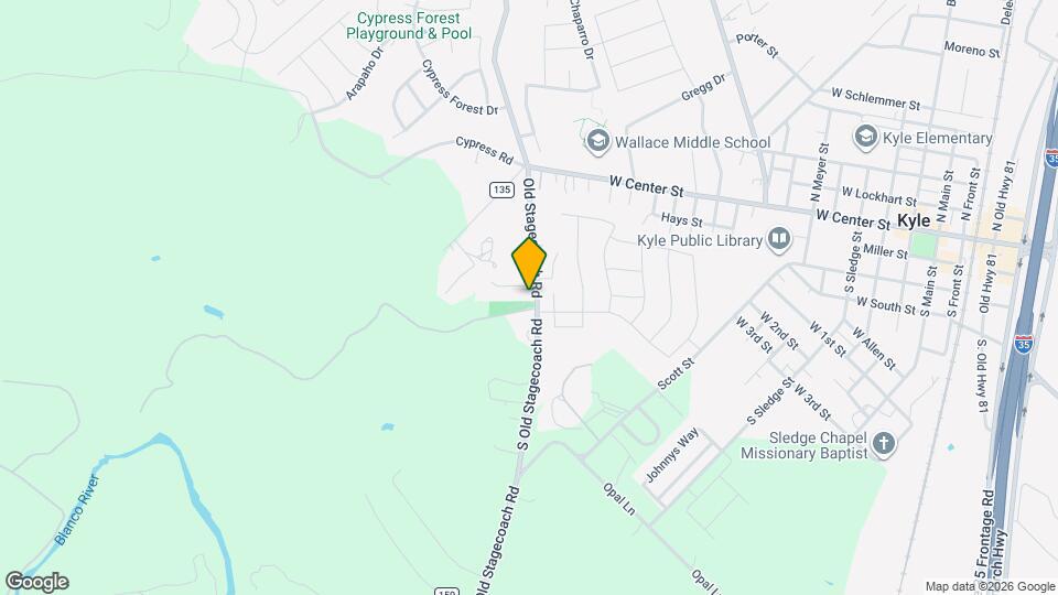 624 S Old Stagecoach Rd Map and Location Details