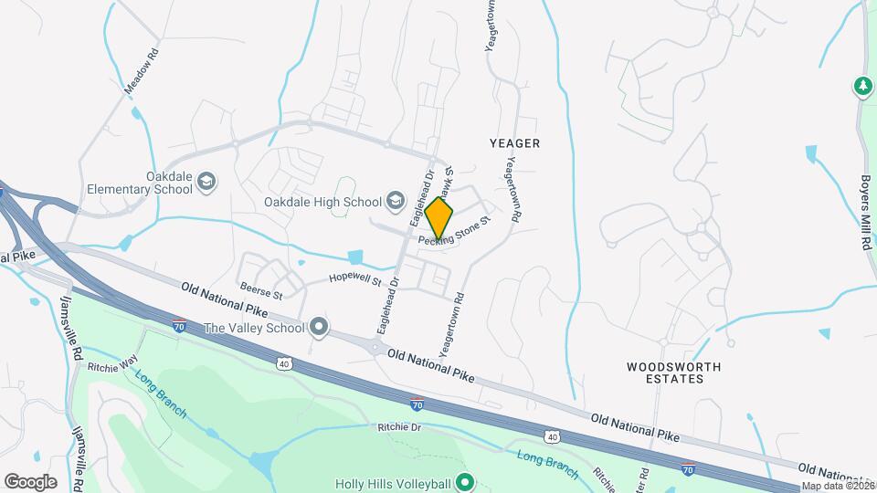 5831 Pecking Stone St Map and Location Details