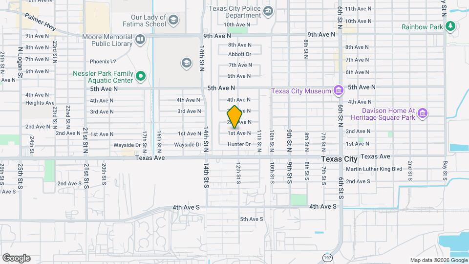 1218 1st Ave N Map and Location Details