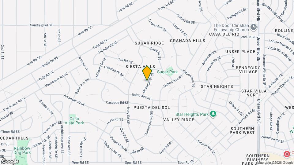 545 Montego Dr SE Map and Location Details