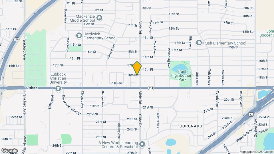 5203 18th St Map and Location Details