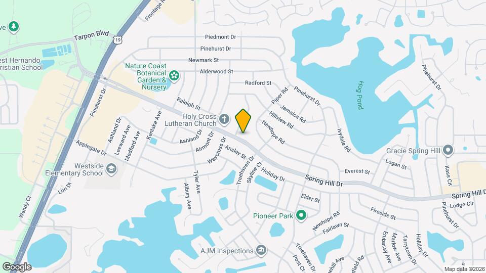 6247 Spring Hill Dr Mapa y Detalles de la Ubicación