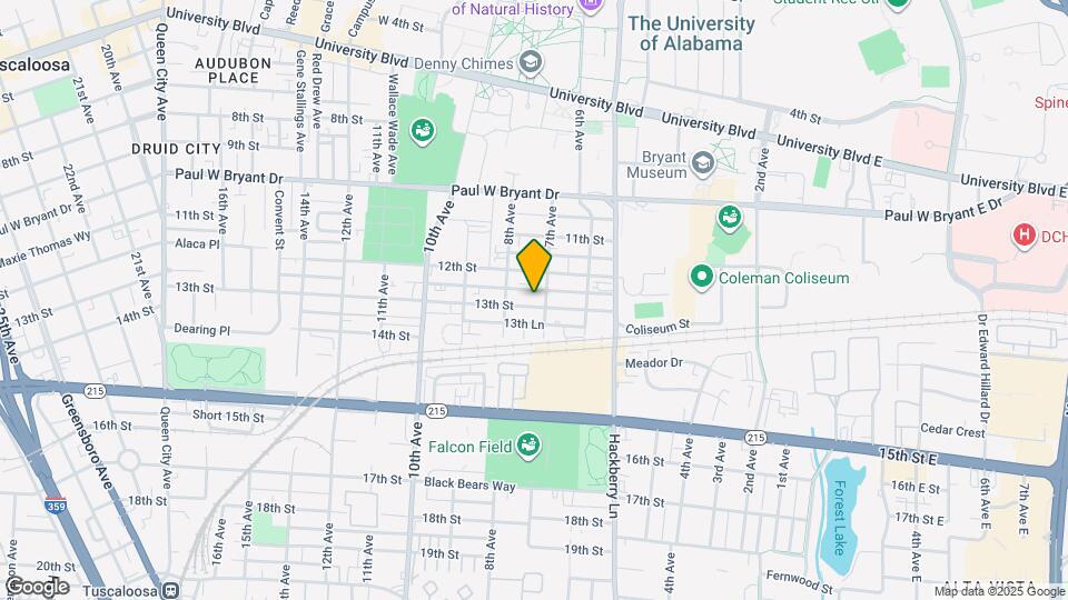 704 13th St Map and Location Details