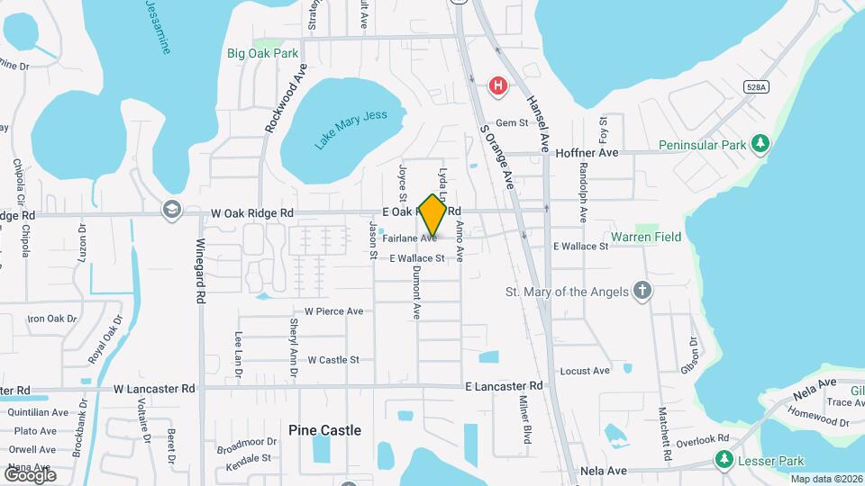 214 Fairlane Ave Map and Location Details