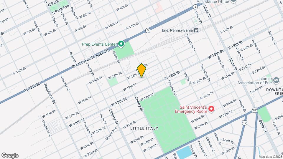 520 W 17th St, Unit 3 Map and Location Details