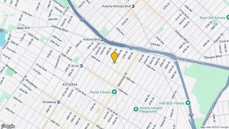 25-77-77 36th St Mapa y Detalles de la Ubicación