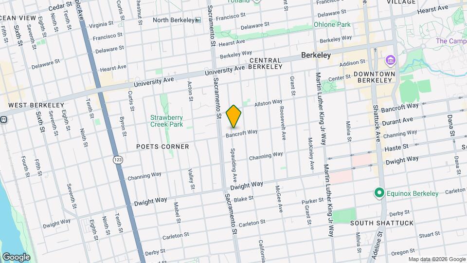 2249 Spaulding Ave Map and Location Details