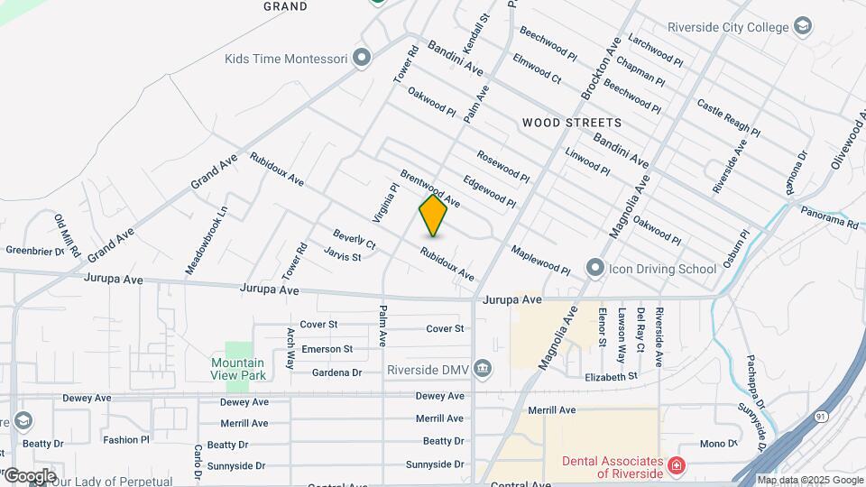 4371 Rubidoux Ave Mapa y Detalles de la Ubicación