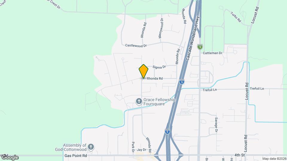 3735 Rhonda Rd Map and Location Details